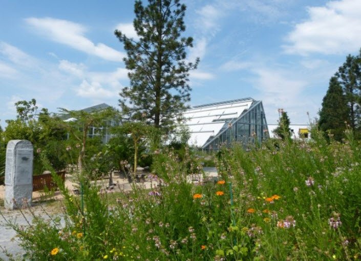 Ökologisch Botanischer Garten der Universität Bayreuth, Gewächshäuser, Bayreuth, Germany, Germany